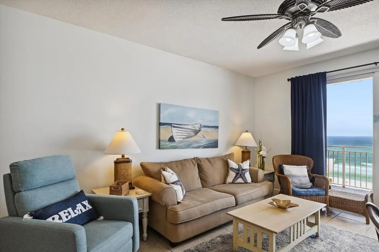Sterling Reef 202 - 2Nd Floor Withuninterrupted Gulf View! Free Fun! Free Gas Card! Condo Panama City Beach Apartment