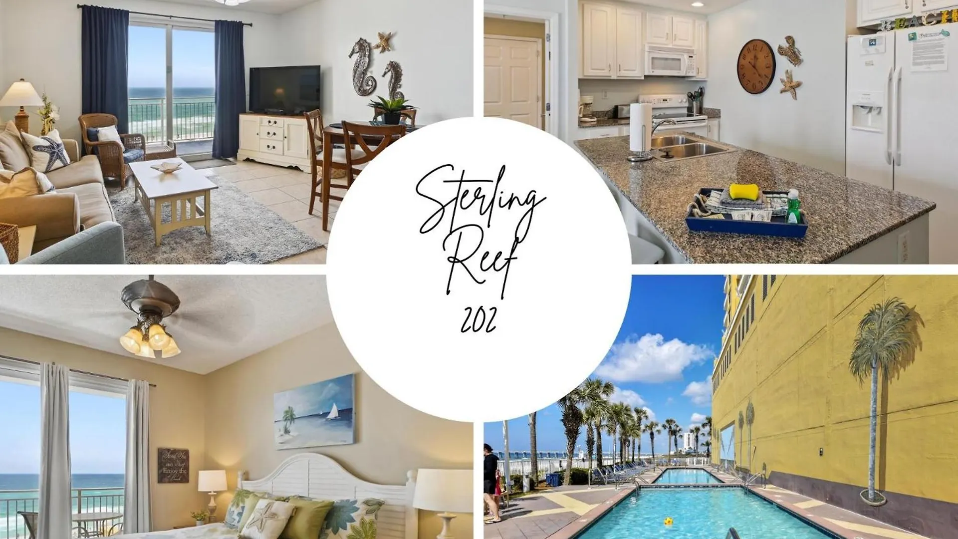 Sterling Reef 202 - 2Nd Floor Withuninterrupted Gulf View! Free Fun! Free Gas Card! Condo contacts